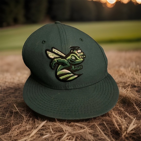 New Era Other - Augusta GreenJackets Hat Cap Green New Era 59 Fifty Minor League Embroidered